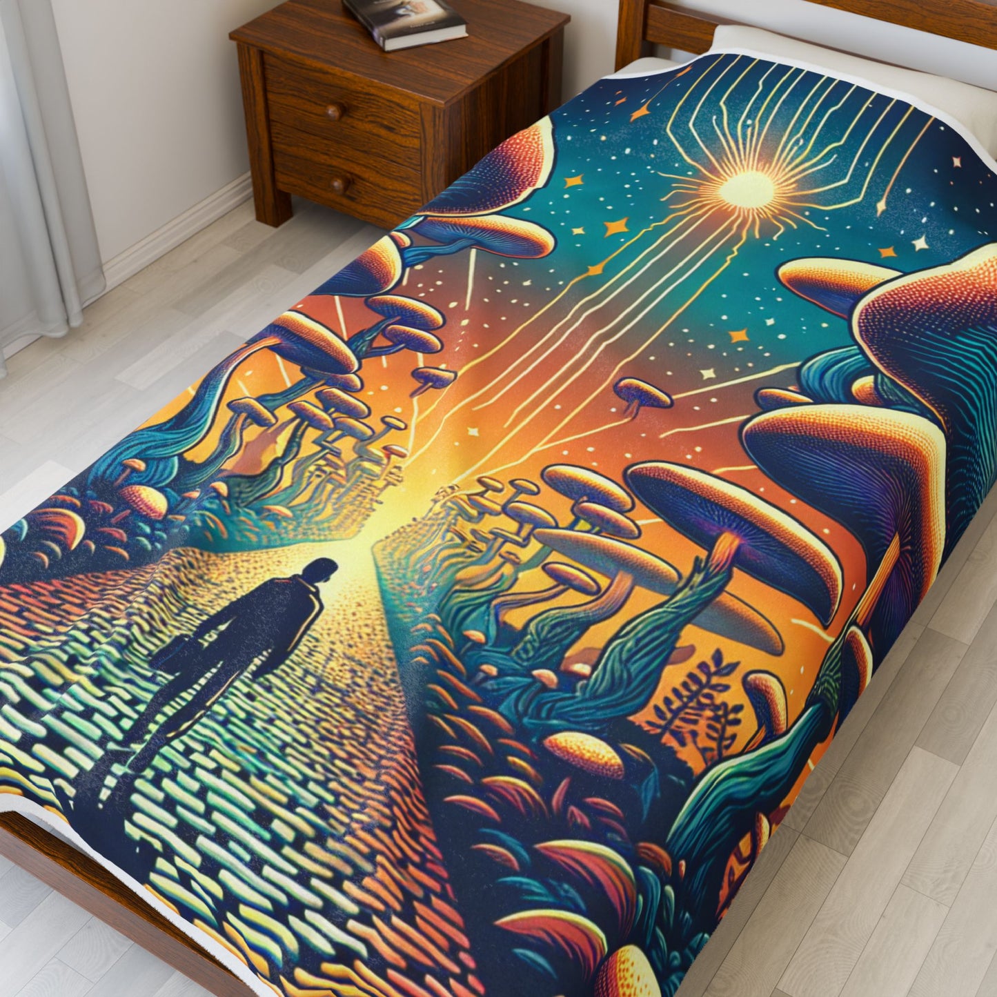 Path of Enchantment - Plush Blanket