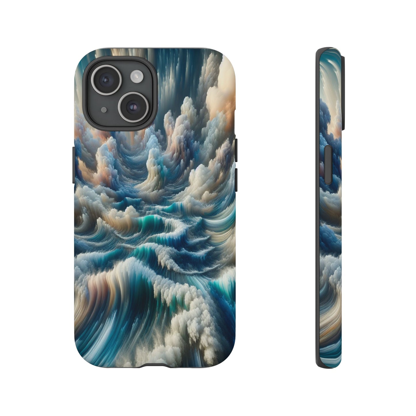 Waves of Clouded Light - Phone Case