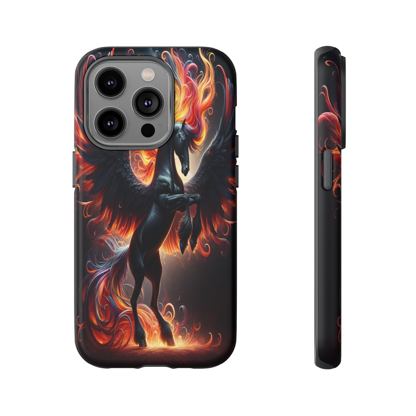 Custom ProtectiveWings of Fire and GraceIphone Case Compatible With Iphone 16 15 14 - Phone Cover