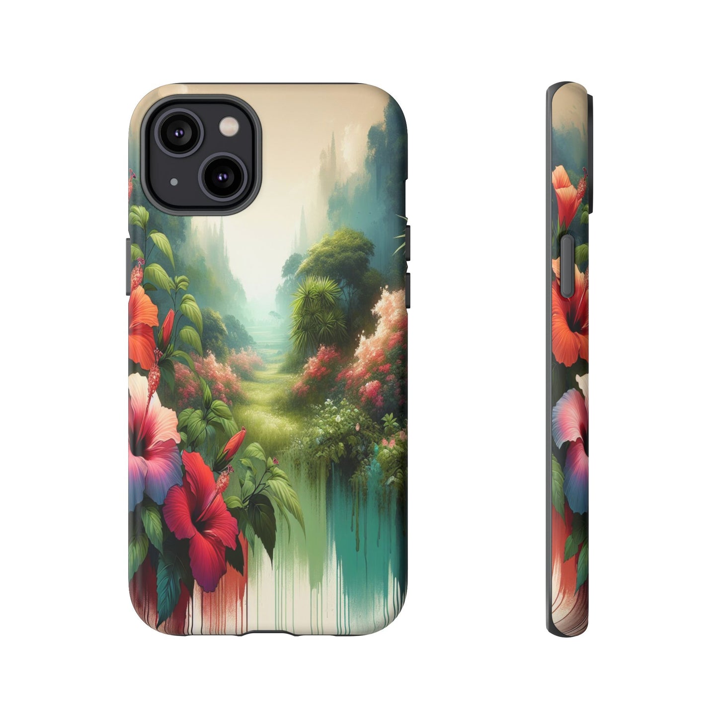 Protective Garden of Tranquility  Iphone Case Compatible With Iphone 16 15 14 - Phone Cover