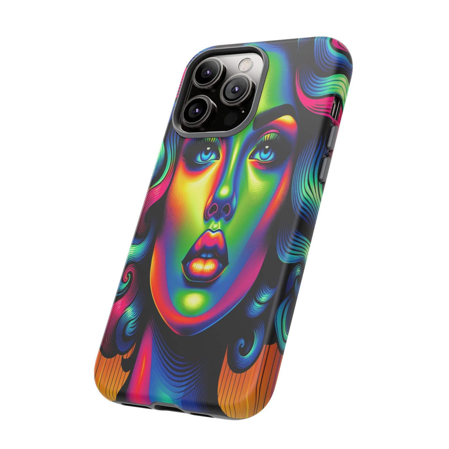 Custom Protective Spectrum Radiance Iphone Case Compatible With Iphone 16 15 14 - Phone Cover