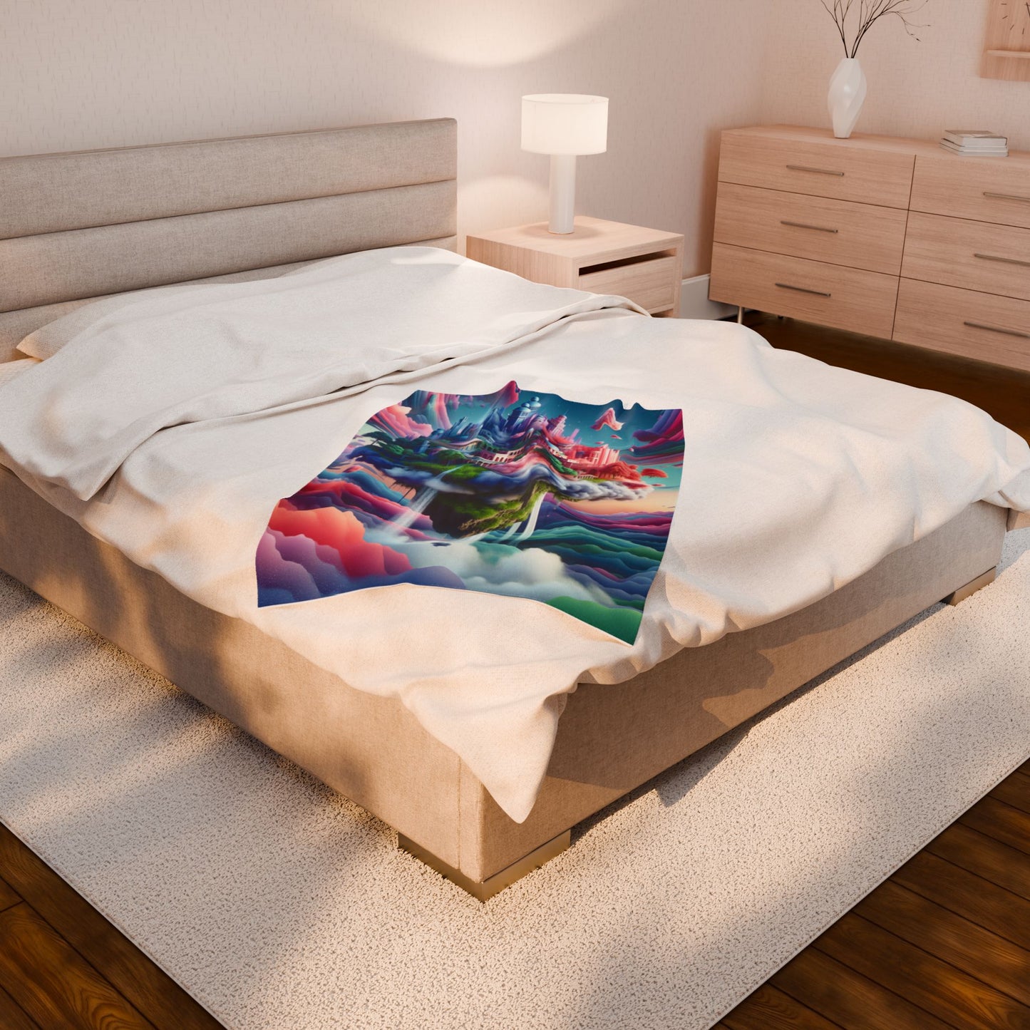 Floating Paradigm - Plush Blanket
