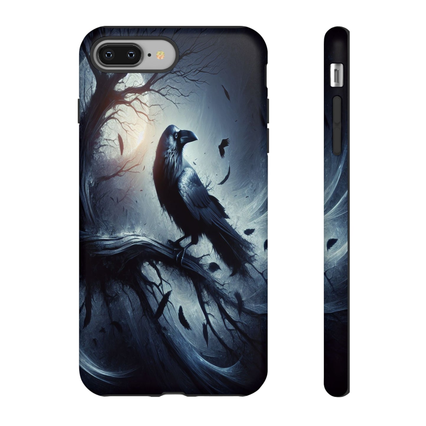 Glimpse of the Night Raven - Phone Case