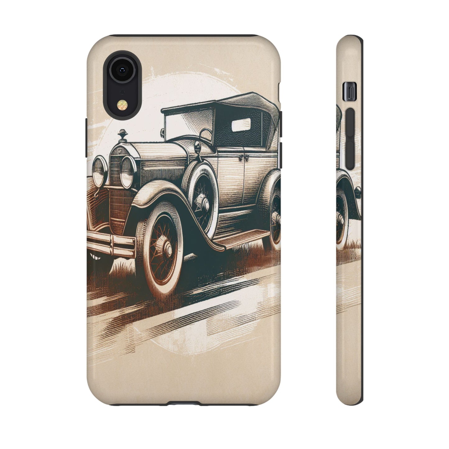 Vintage Wheels in Motion - Phone Case