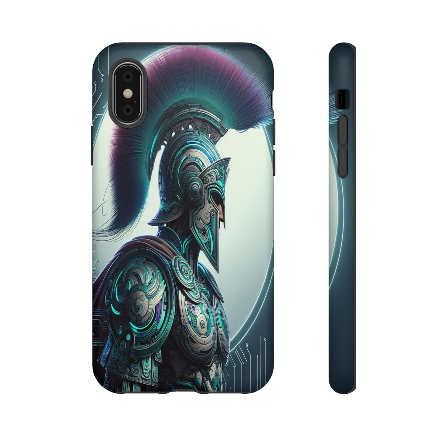 Custom ProtectiveGuardian of the Digital RealmIphone Case Compatible With Iphone 16 15 14 - Phone Cover
