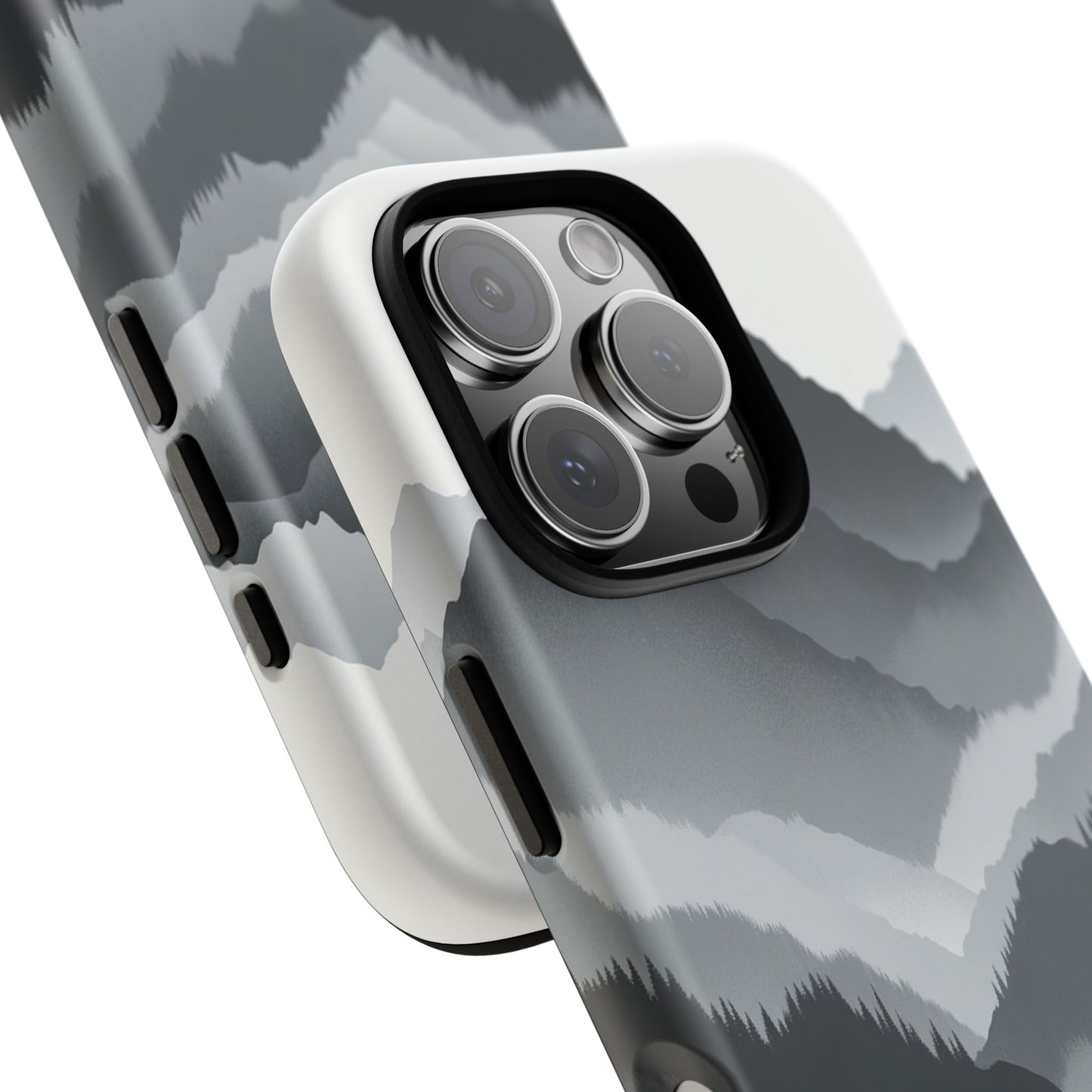 Layers of Misty Peaks - Phone Case