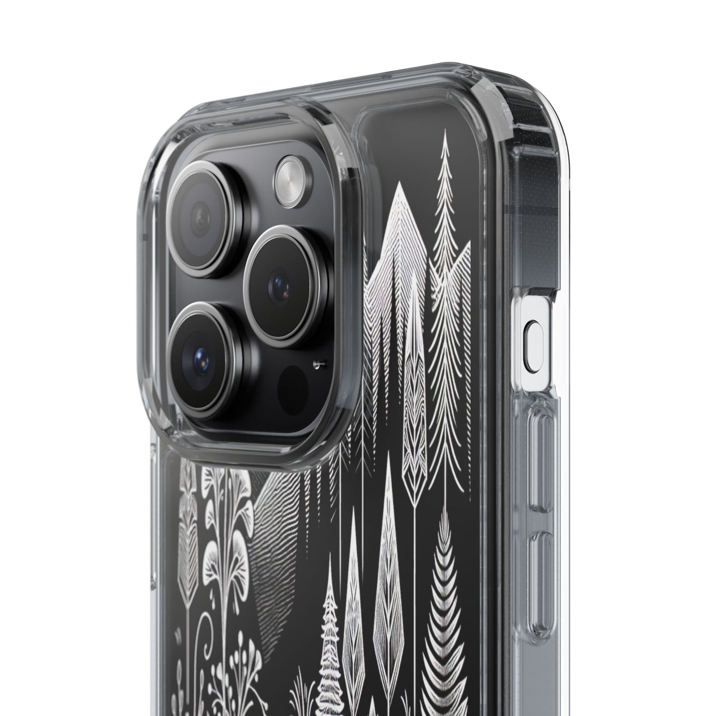 Transparent Alpine Wilderness Pathways Iphone Case Compatible With Iphone 16 15 14 - Clear Phone Cover