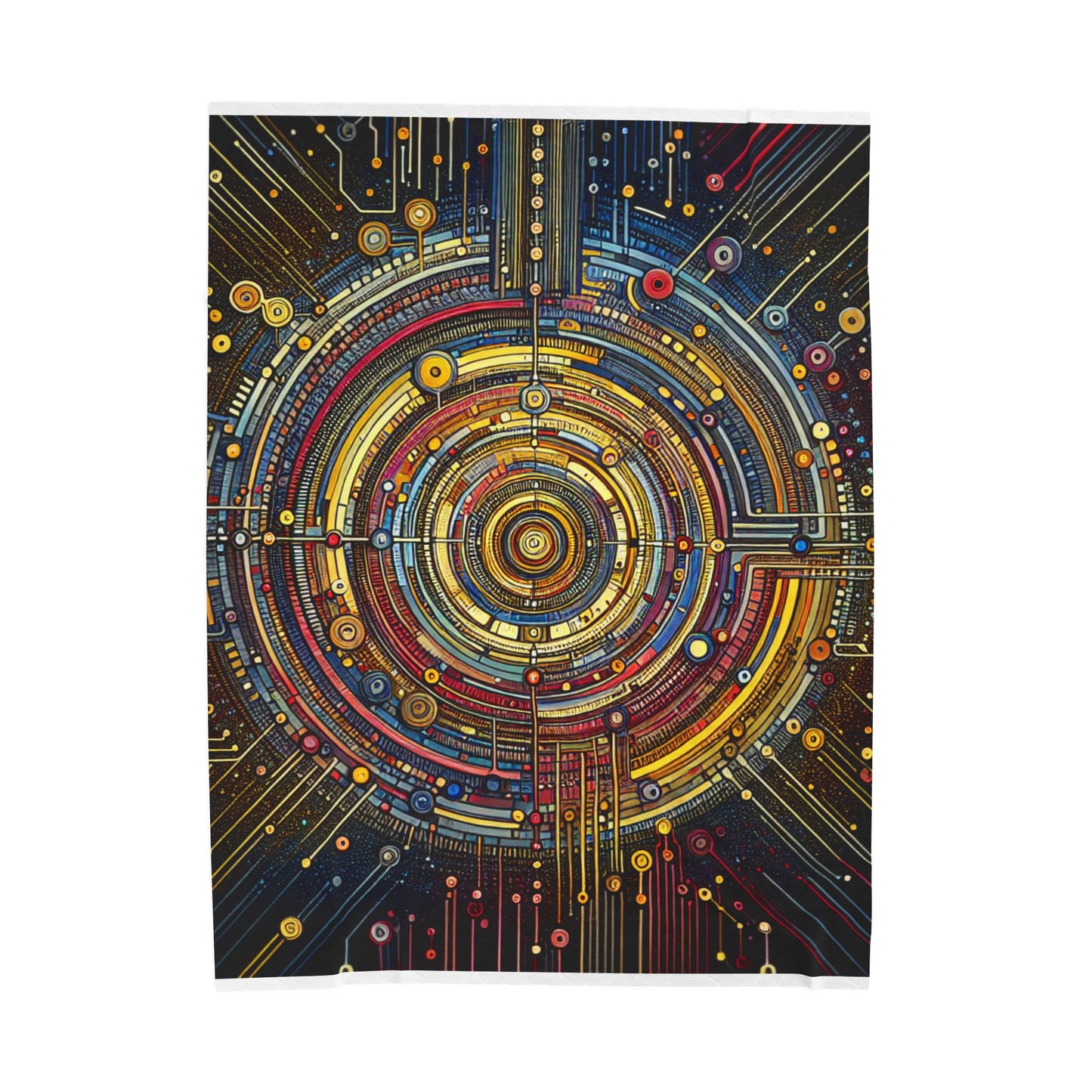 Circuitry Nexus- Plush Blanket