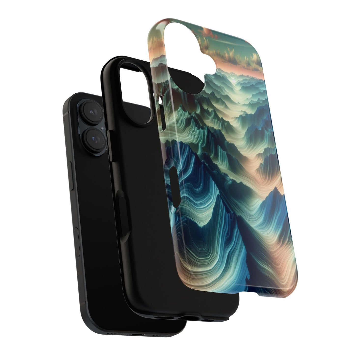 Ethereal Landscapes of Tranquility - Phone Case
