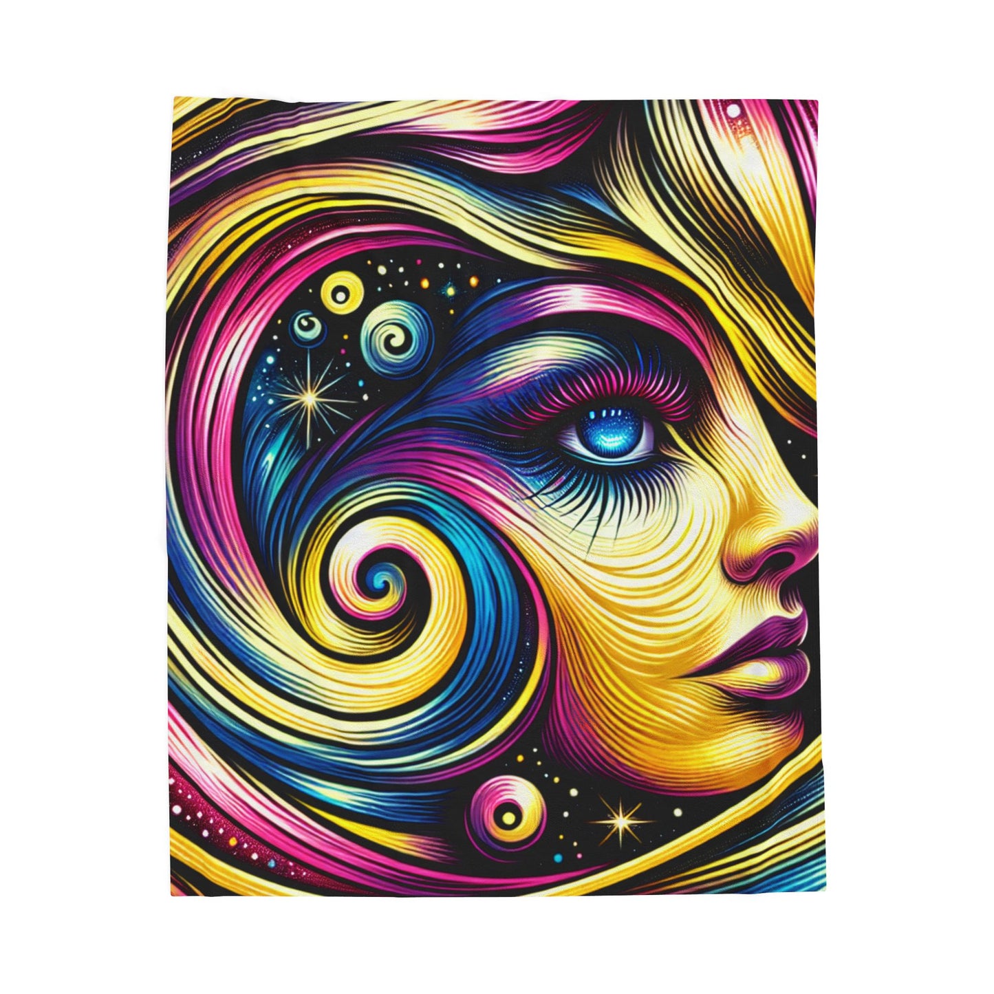 Illuminated Visions - Plush Blanket