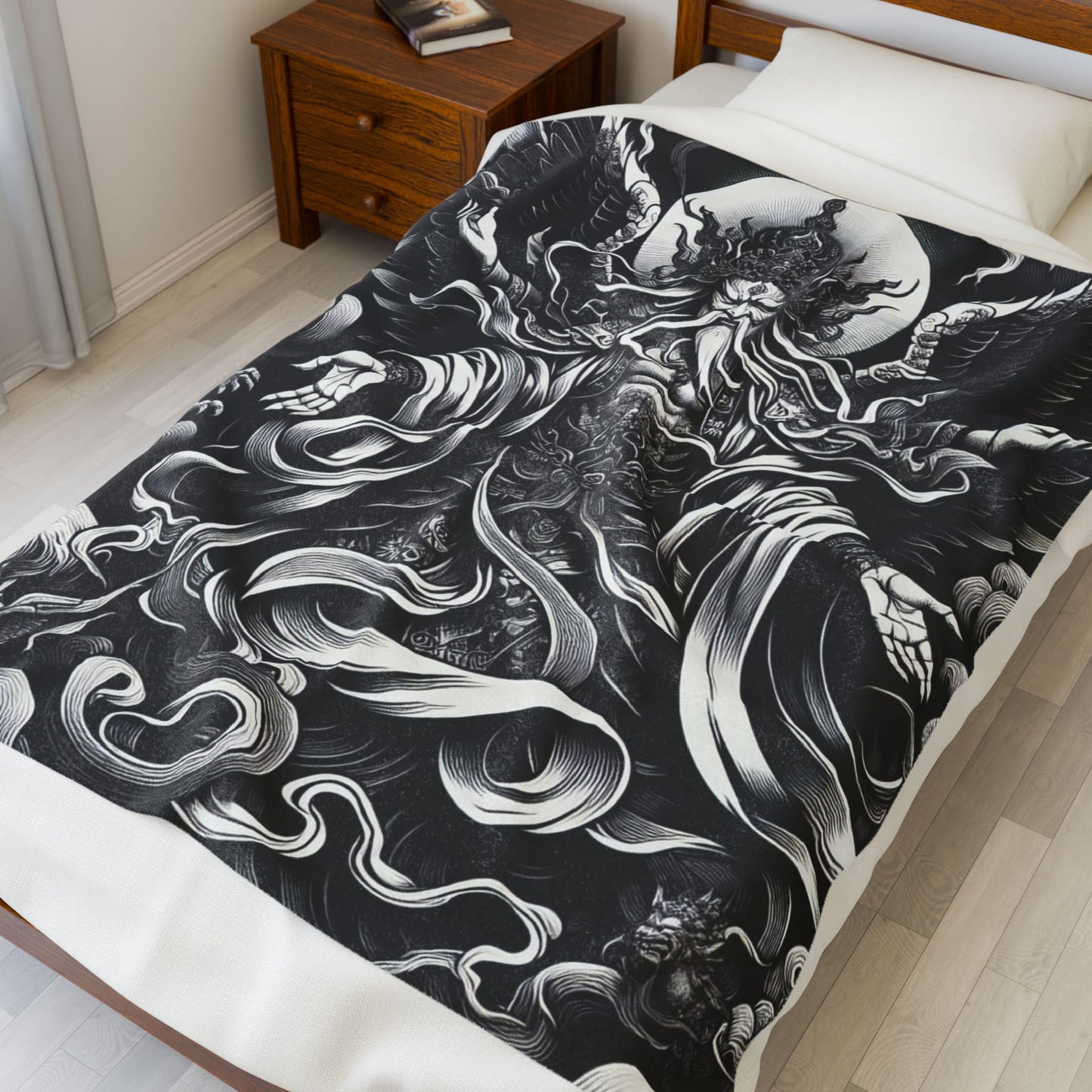 Guardian of the Divine Realm - Plush Blanket