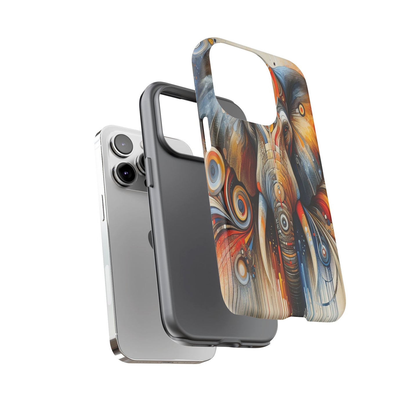 Elephant Kaleidoscope - Phone Case