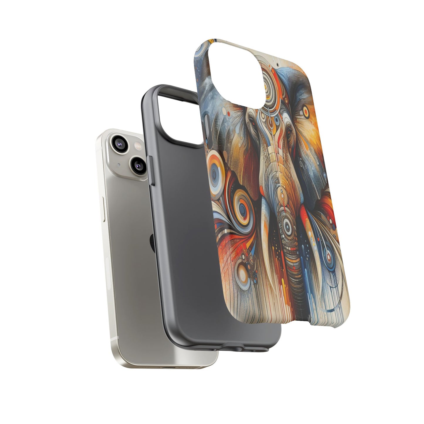 Elephant Kaleidoscope - Phone Case