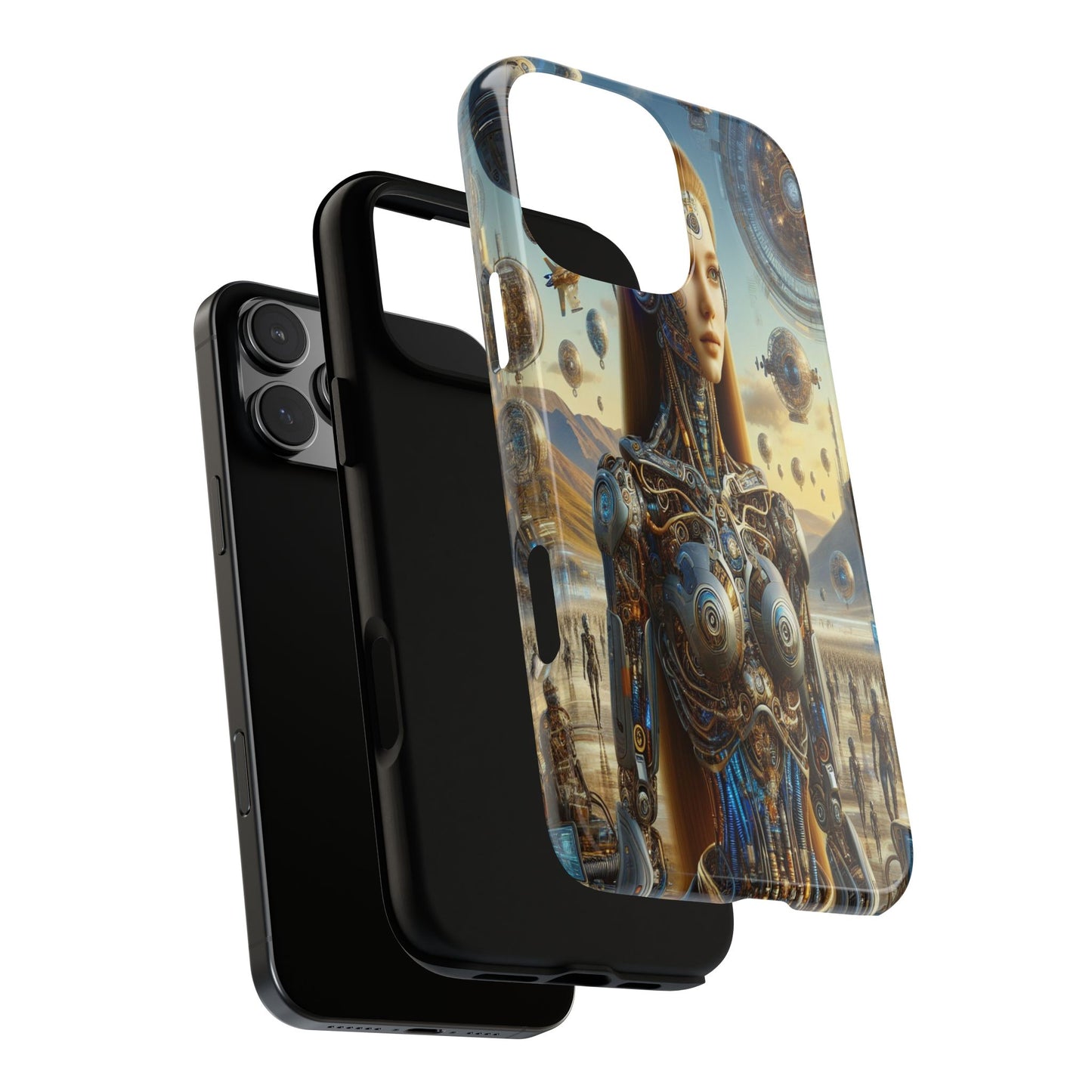 Futuristic Realm of Technology - Phone Case