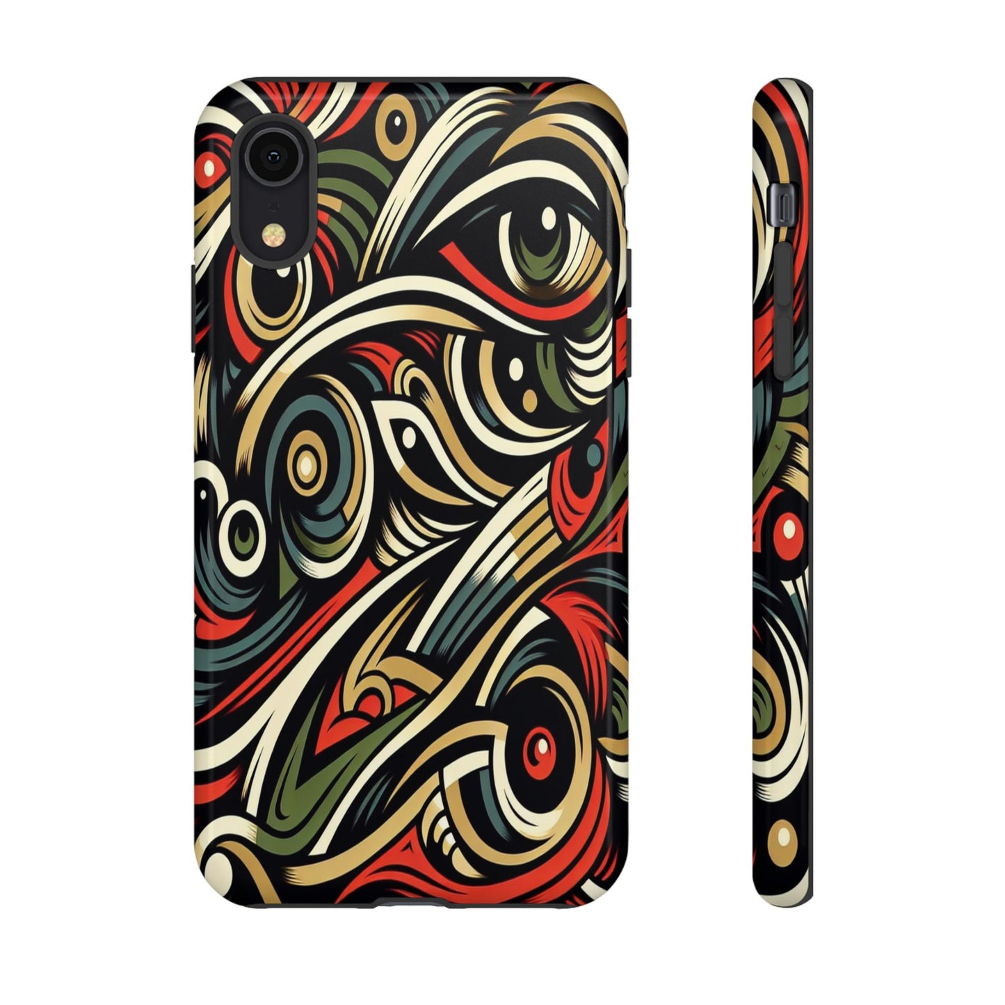 Custom ProtectiveWhirling PatternsIphone Case Compatible With Iphone 16 15 14 - Phone Cover
