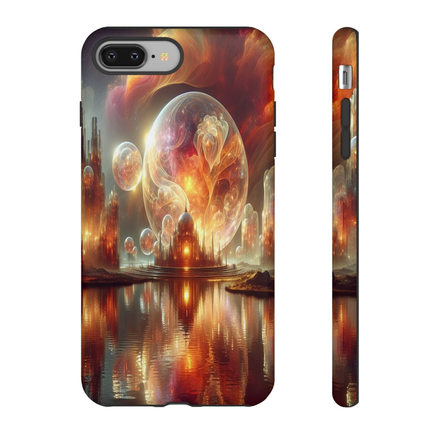 Protective Celestial Dreamscape Iphone Case Compatible With Iphone 16 15 14 - Phone Cover