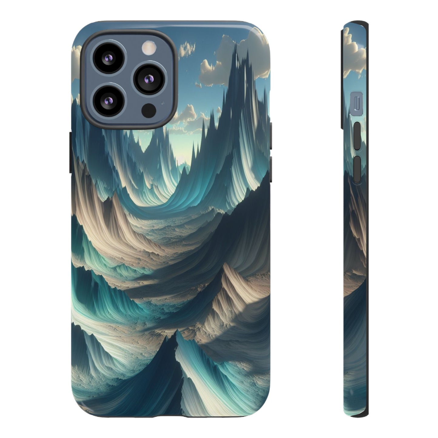 Whispering Peaks of Imagination - Phone Case