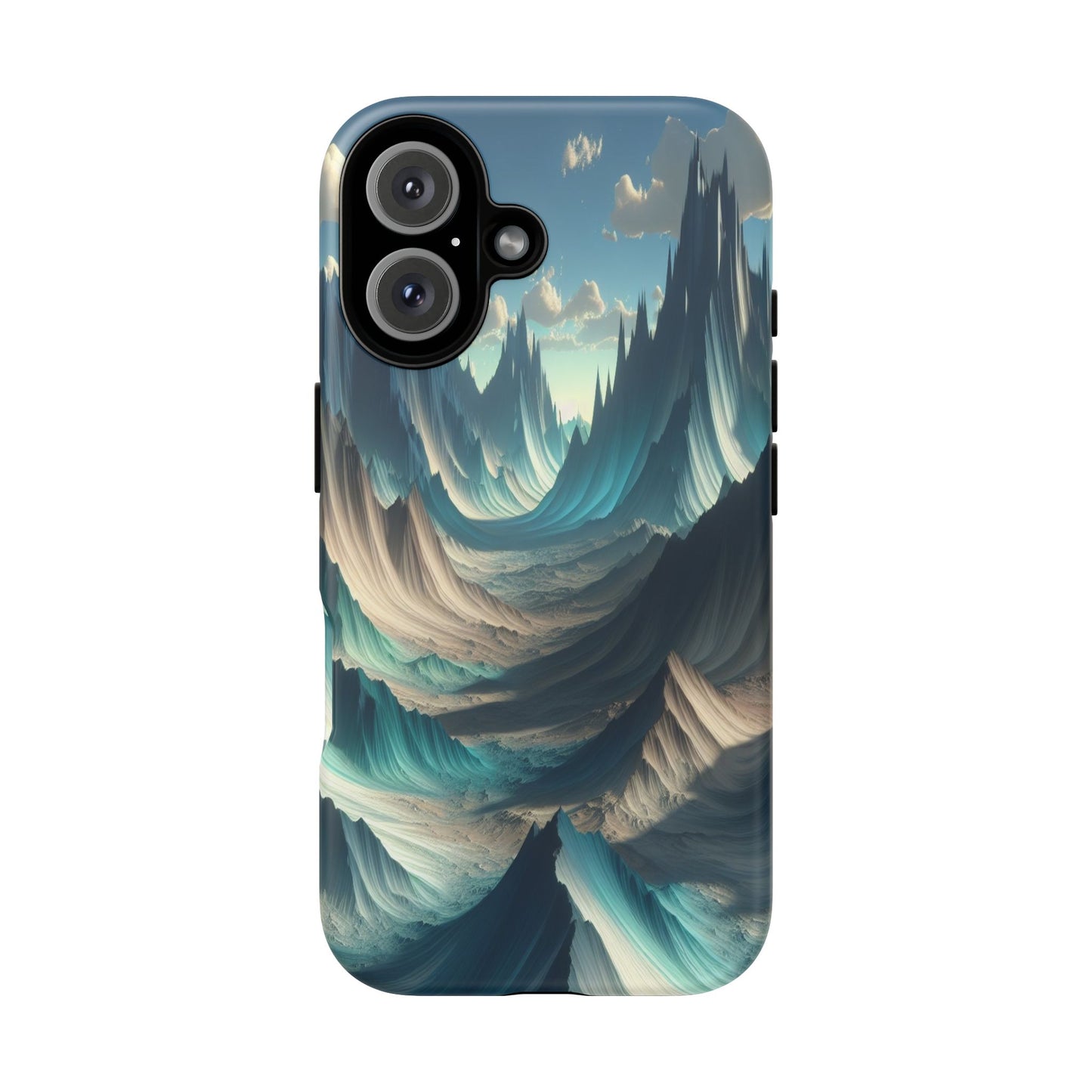 Whispering Peaks of Imagination - Phone Case
