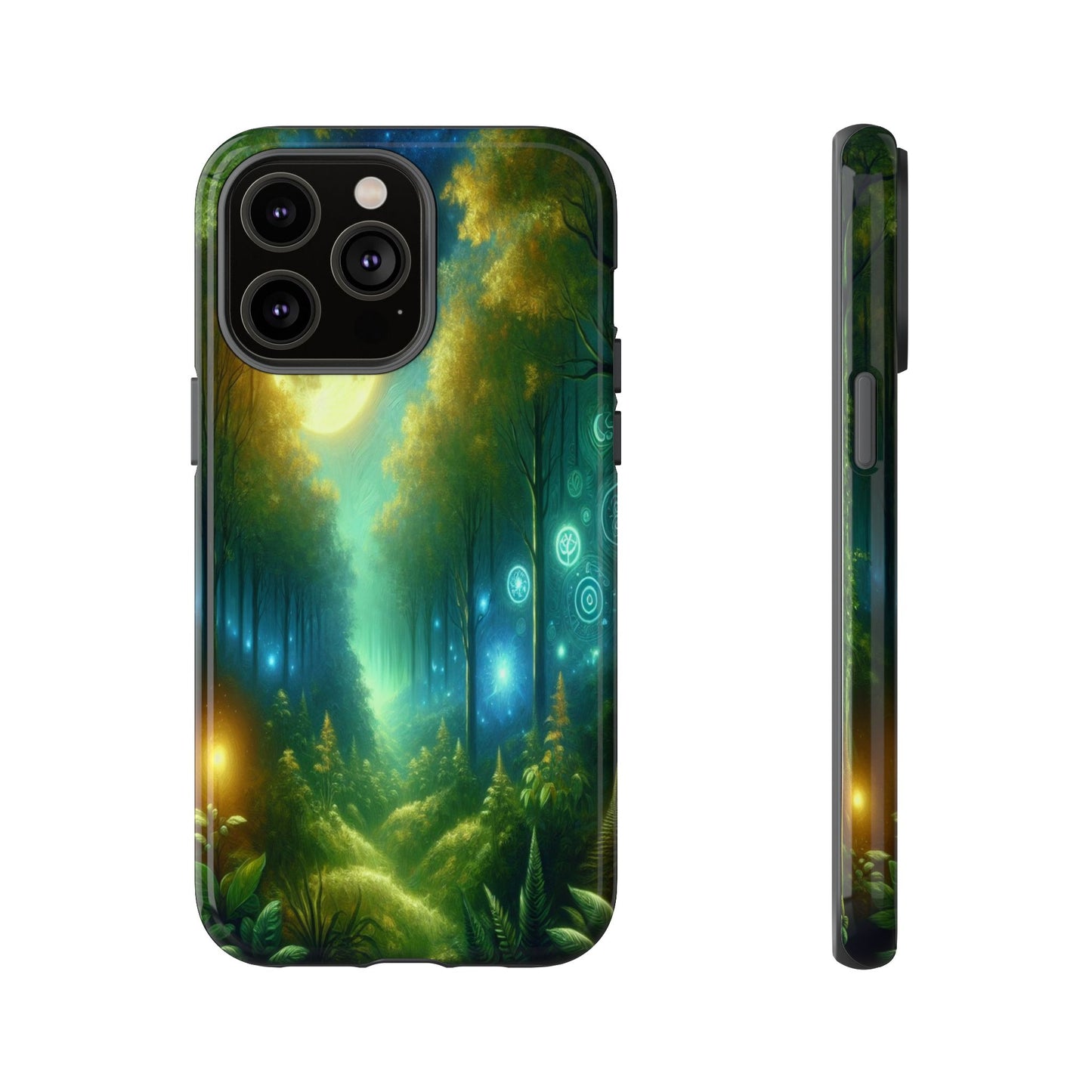 Moonlit Forest Wonders - Phone Case