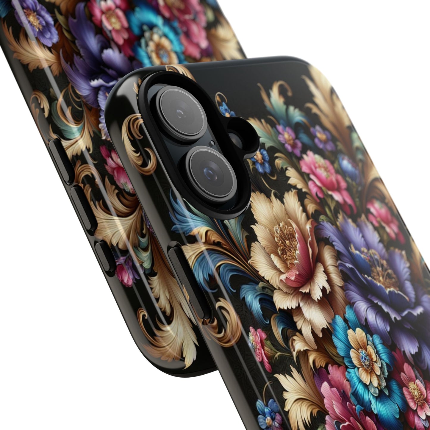 Custom ProtectiveFloral RadianceIphone Case Compatible With Iphone 16 15 14 - Phone Cover