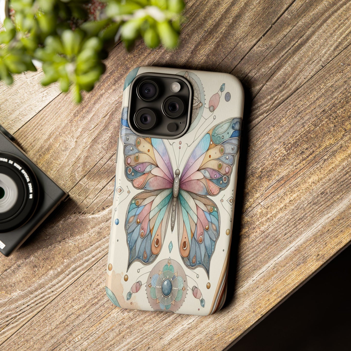 Kaleidoscope Wings - Phone Case