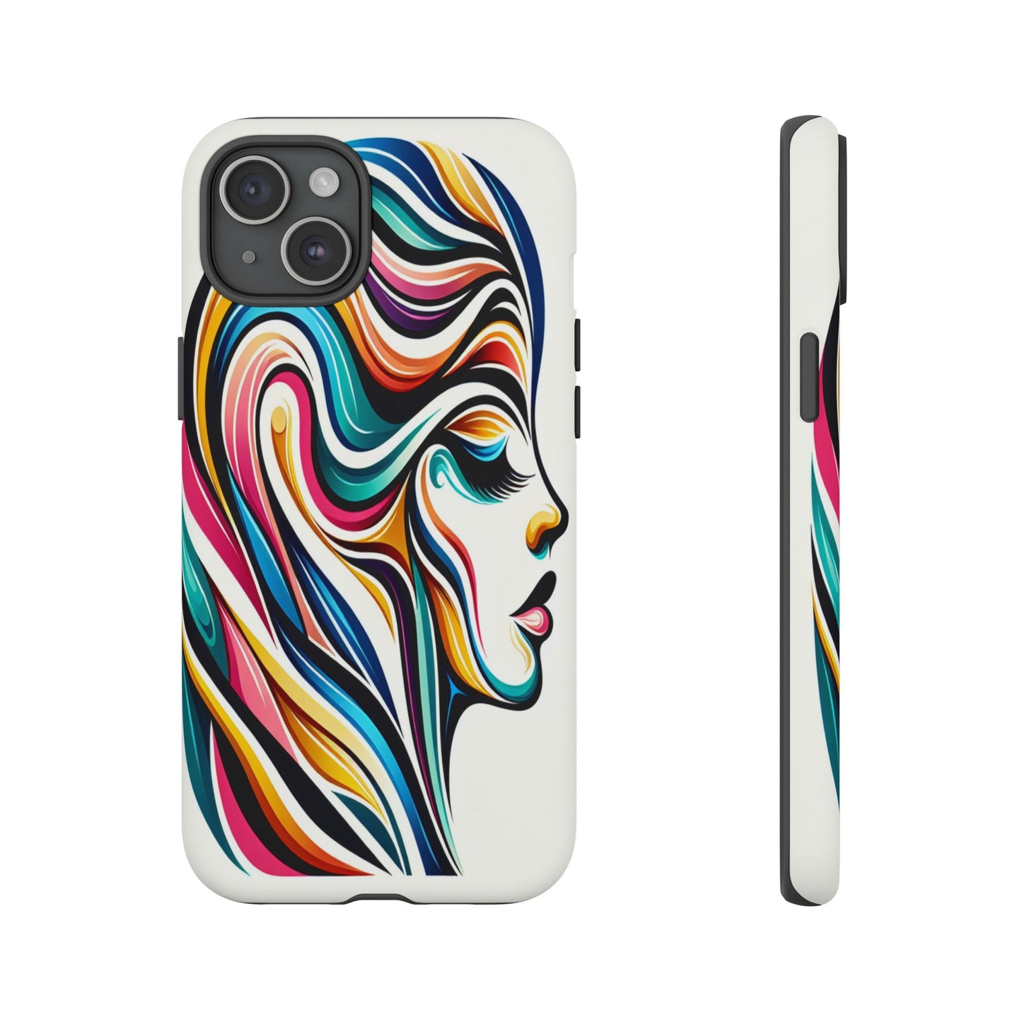 Custom ProtectiveRadiant WhirlsIphone Case Compatible With Iphone 16 15 14 - Phone Cover