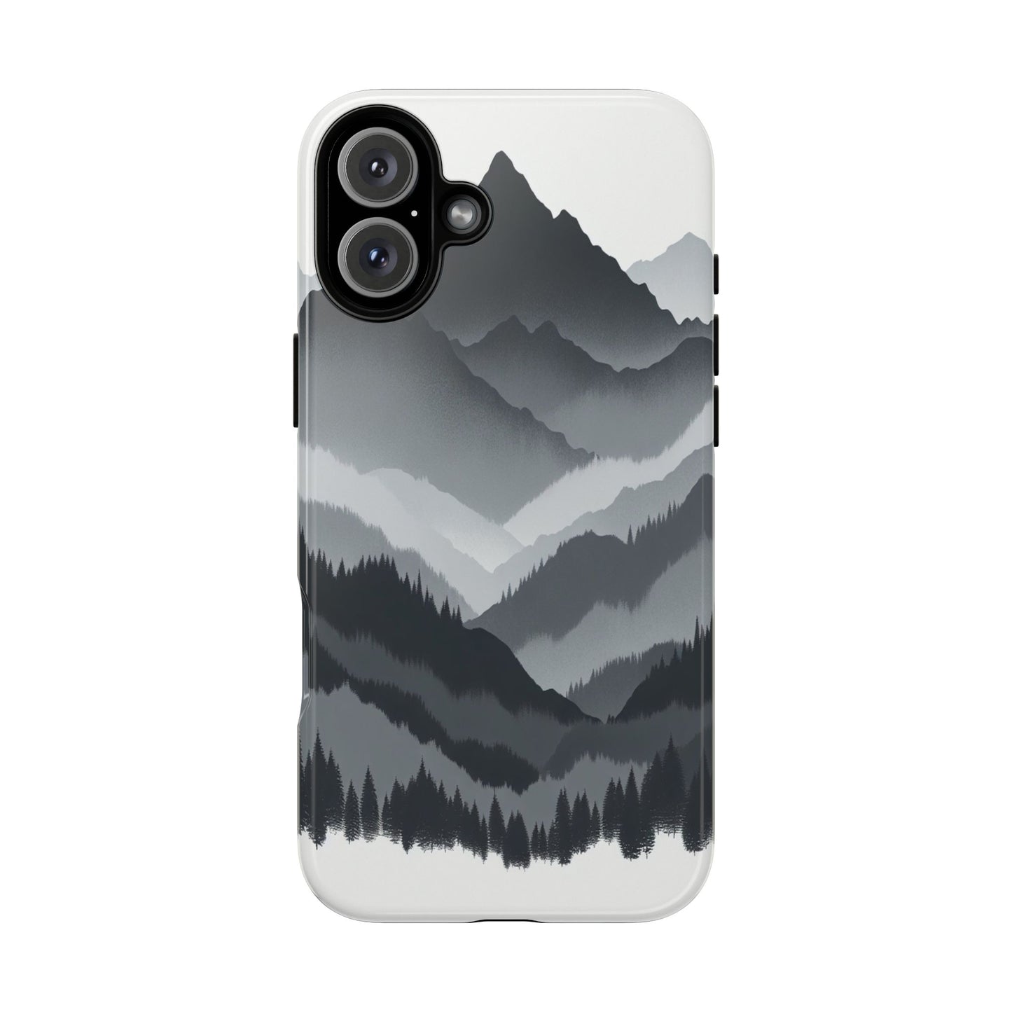 Layers of Misty Peaks - Phone Case