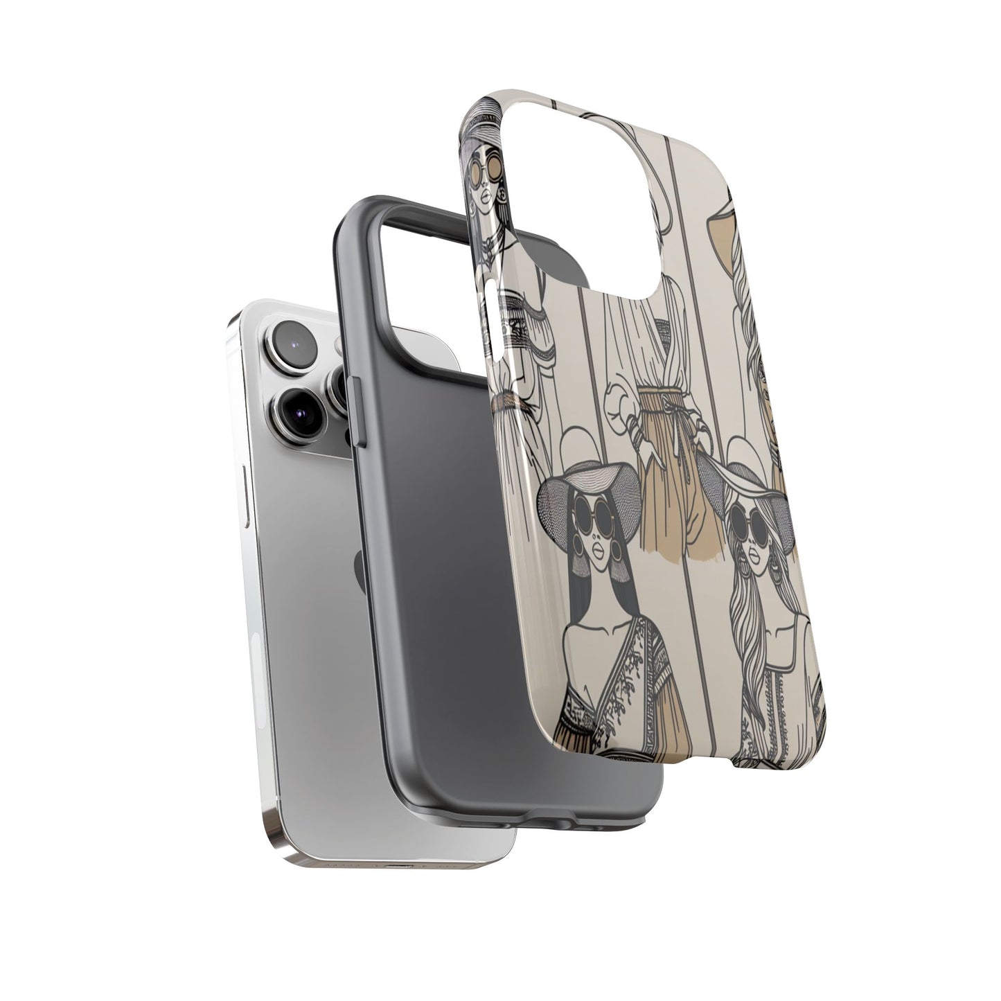 Chic Bohemian Fashion Styles - Phone Case