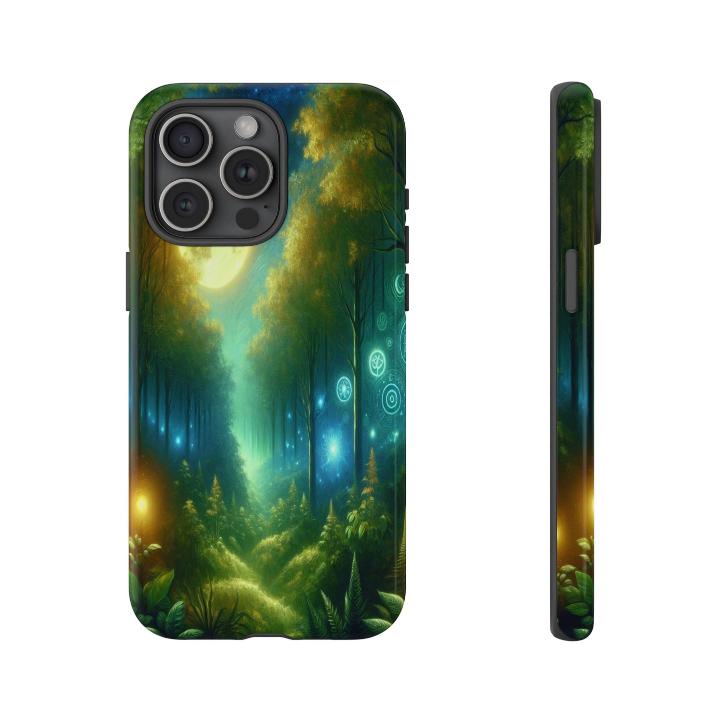 Moonlit Forest Wonders - Phone Case