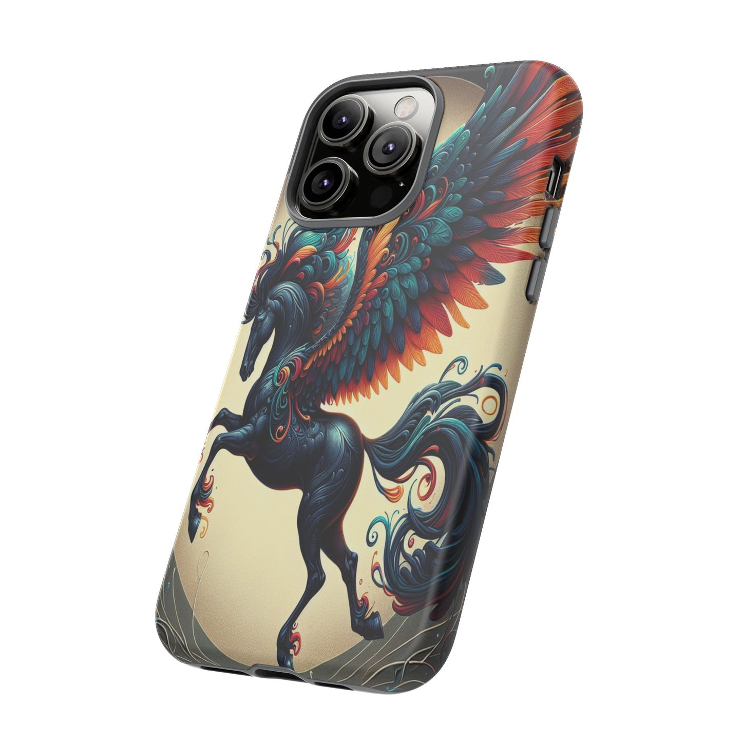 Winged Fantasy in Motion - Phone Case