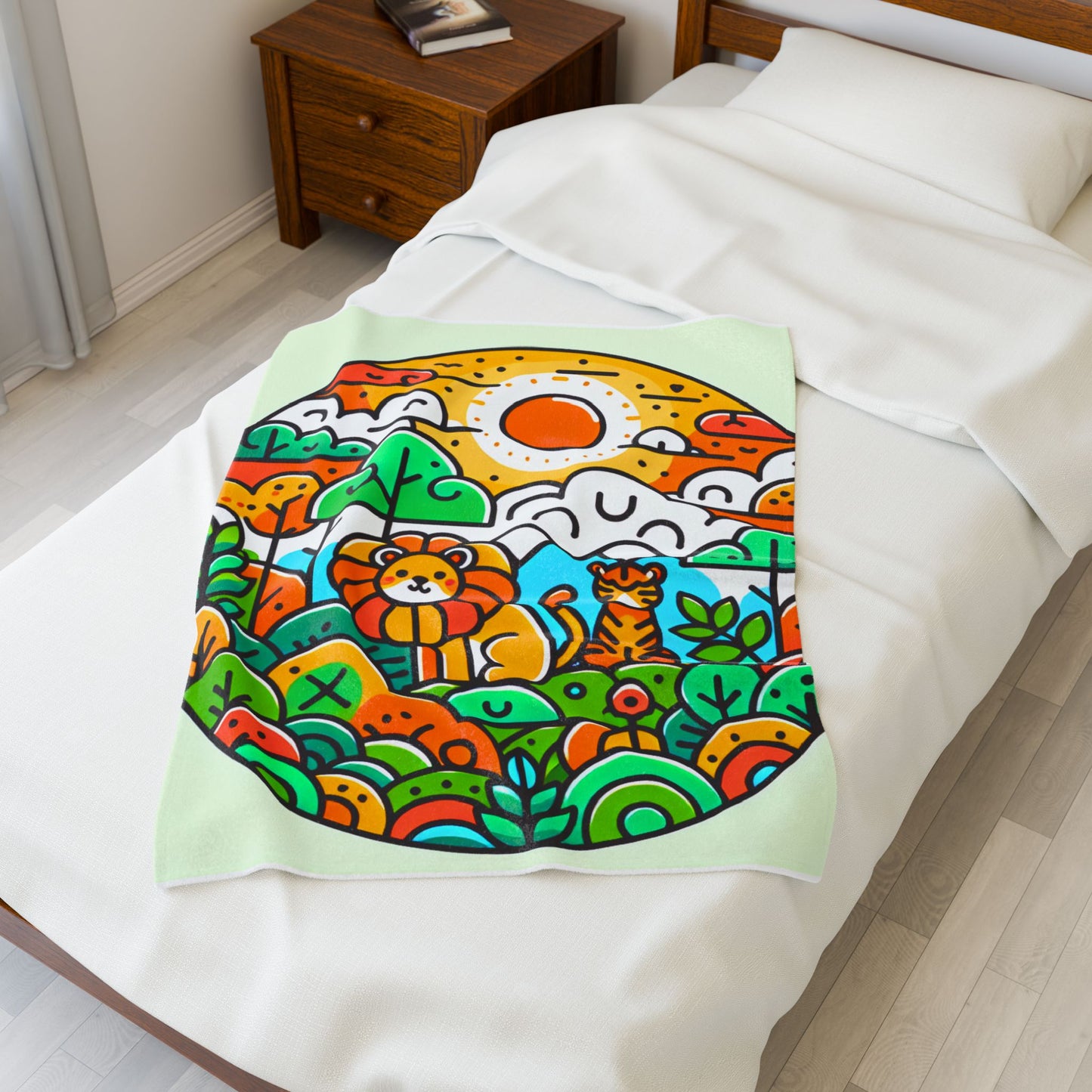 Jungle Wonders - Plush Blanket