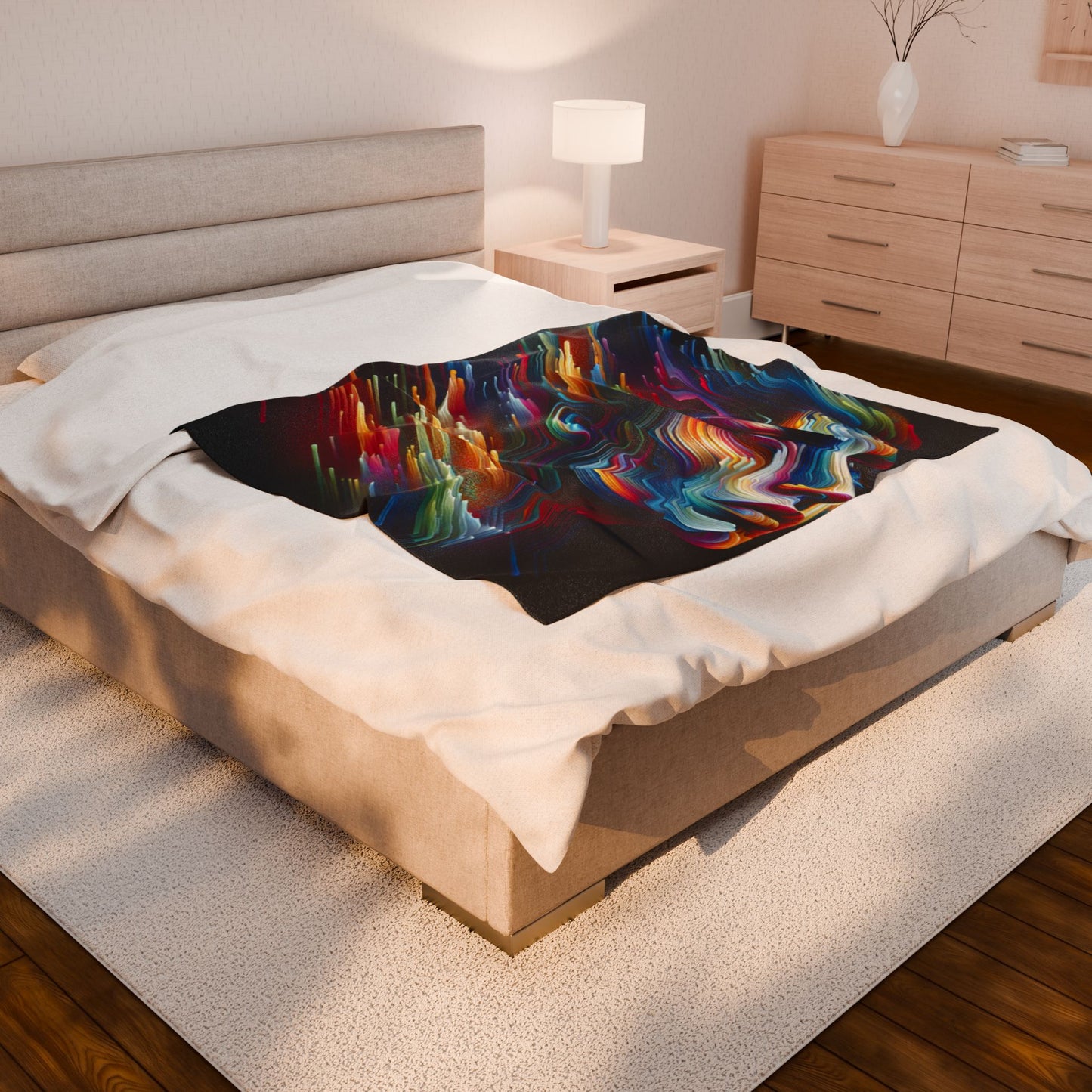 Chromatic Odyssey - Plush Blanket