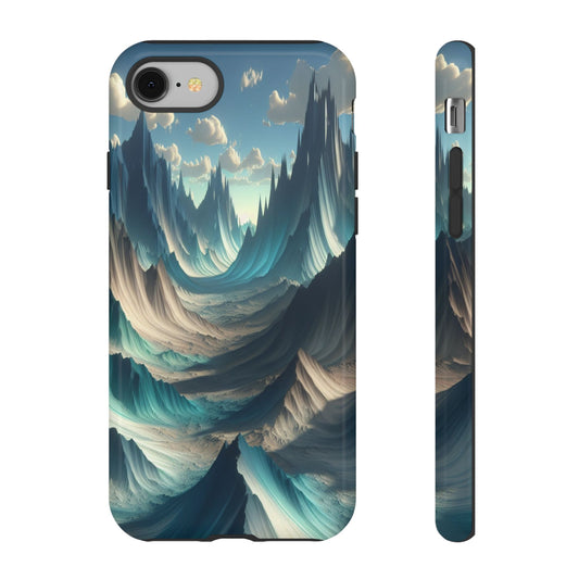 Whispering Peaks of Imagination - Phone Case