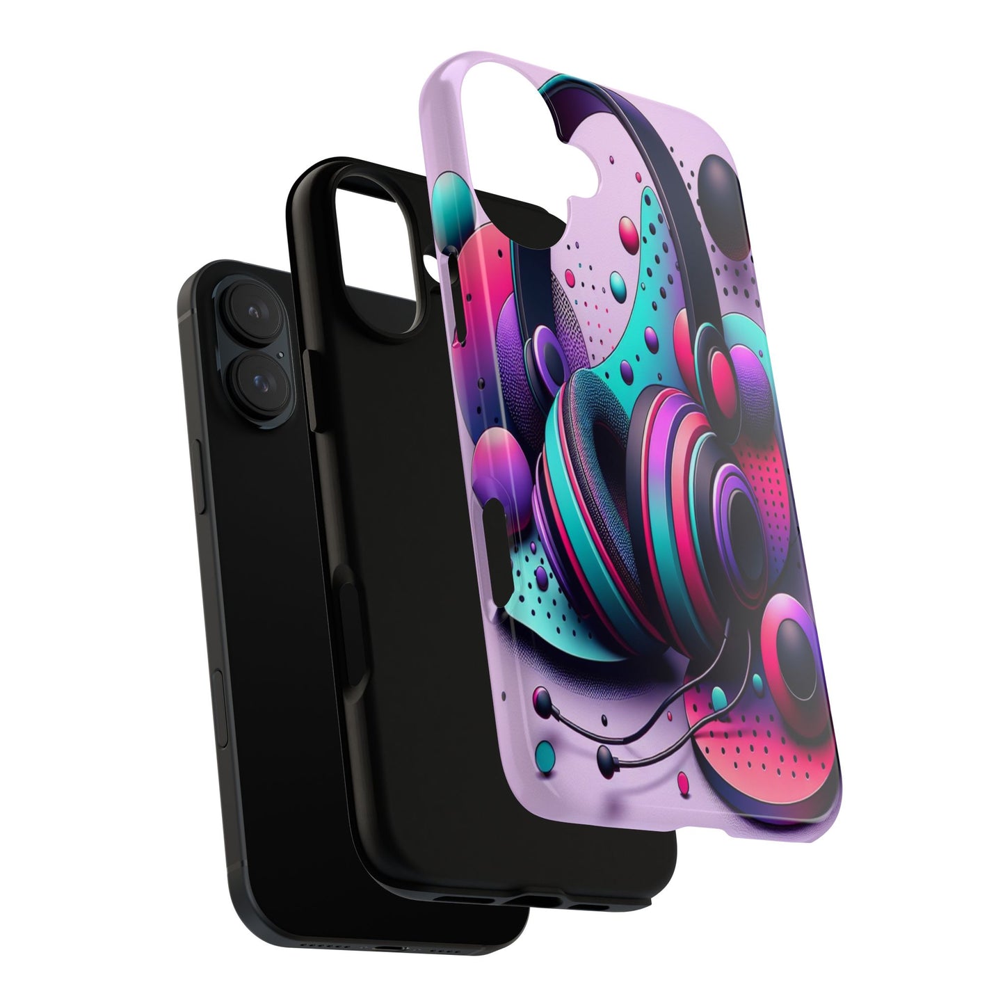 Rhythmic Echoes - Phone Case