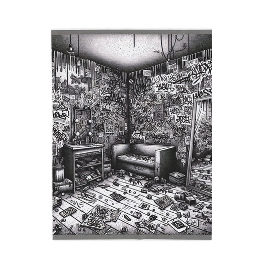 Graffiti Sanctuary - Plush Blanket