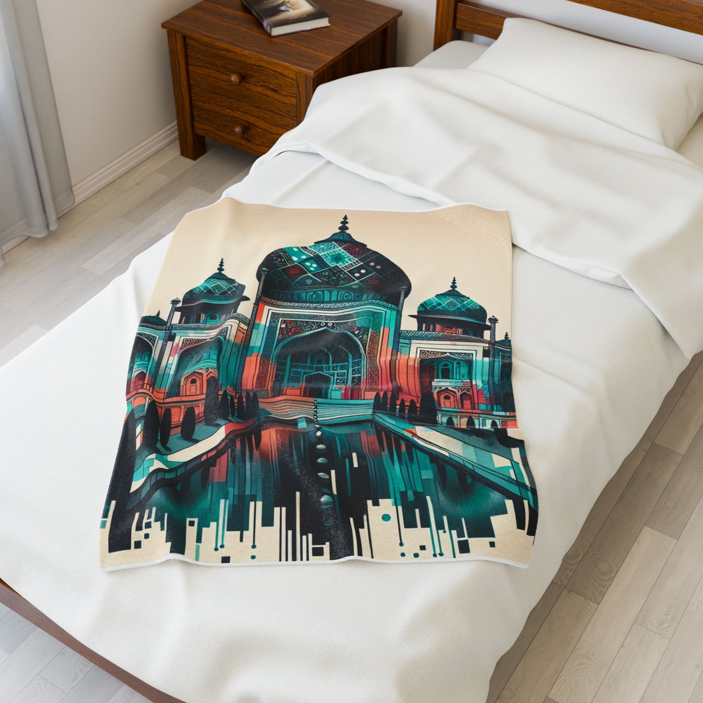 Timeless Architecture Vision - Plush Blanket