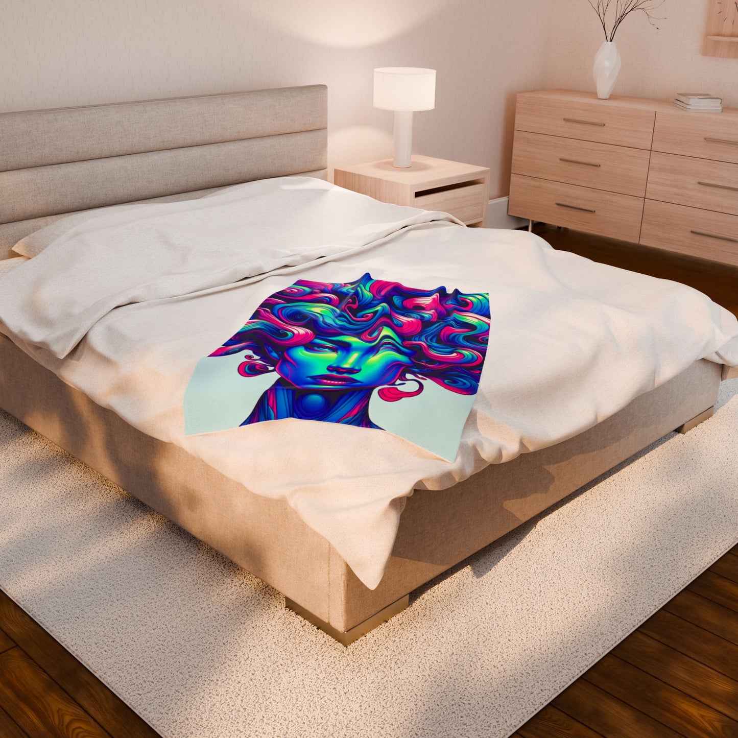 Enigmatic Expression - Plush Blanket