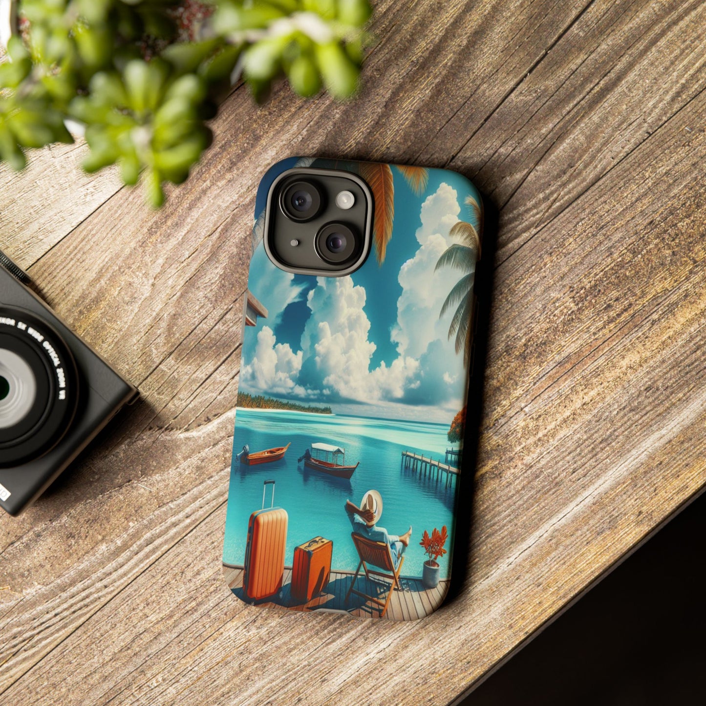 Island Escape Oasis - Phone Case