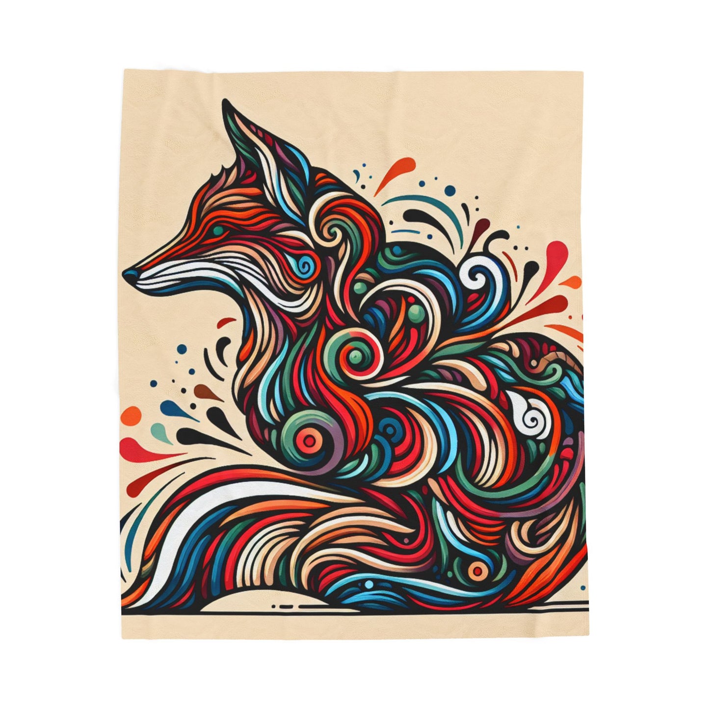 Nature's Whirlwind In Motion - Plush Blanket