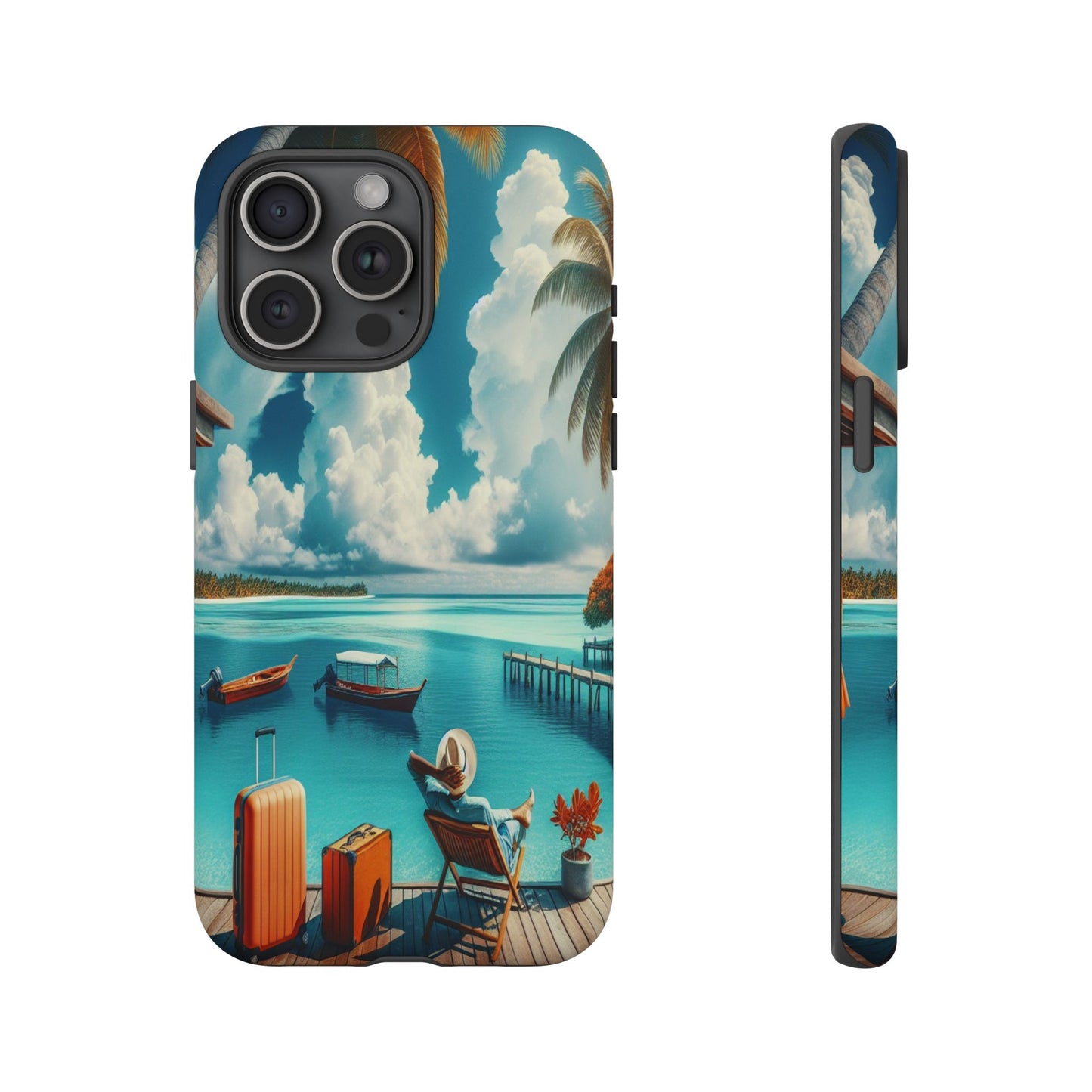 Island Escape Oasis - Phone Case