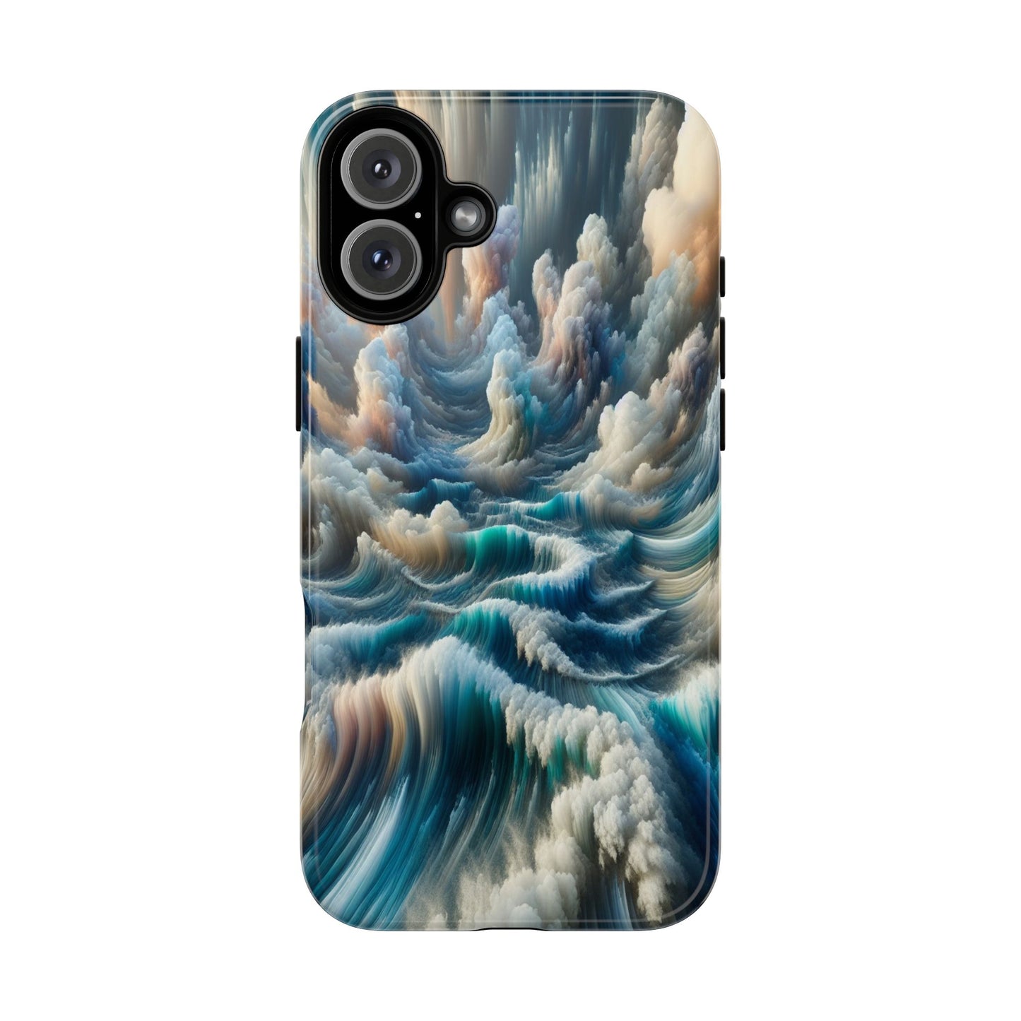 Waves of Clouded Light - Phone Case