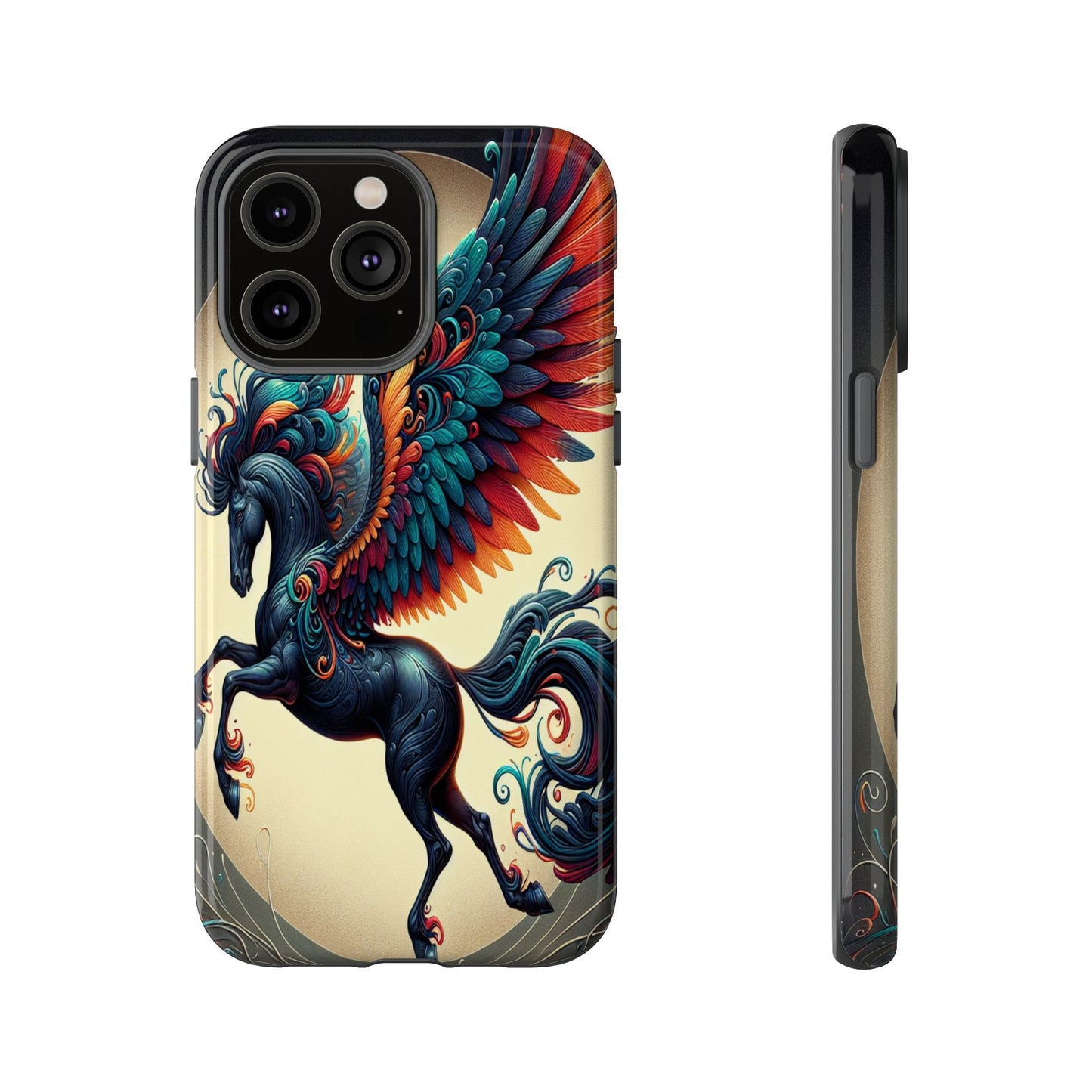 Winged Fantasy in Motion - Phone Case