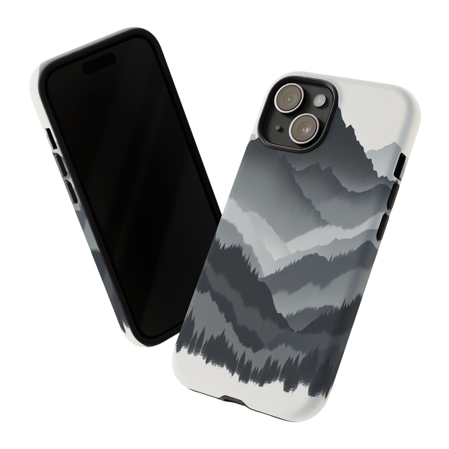 Layers of Misty Peaks - Phone Case