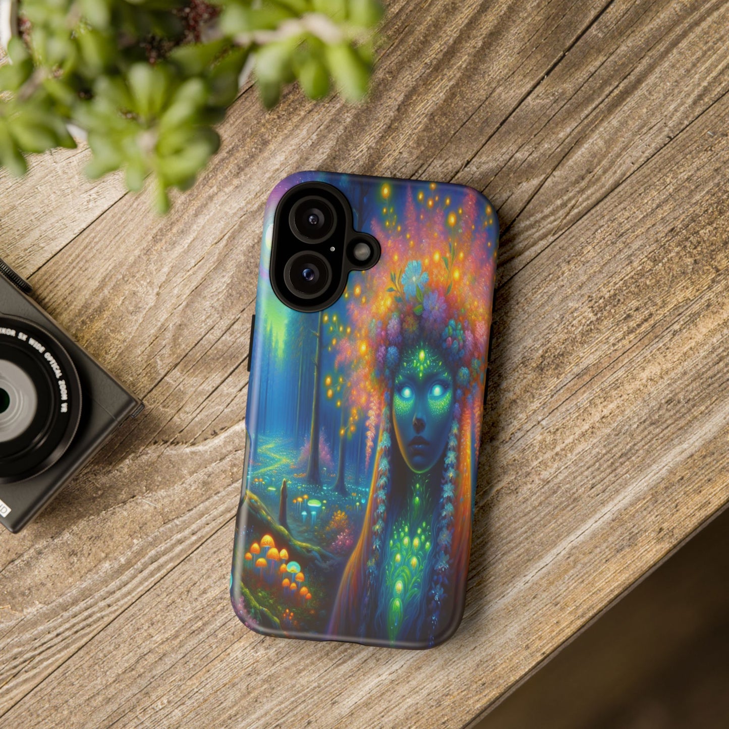 Forest of Mystical Lights - Phone Case