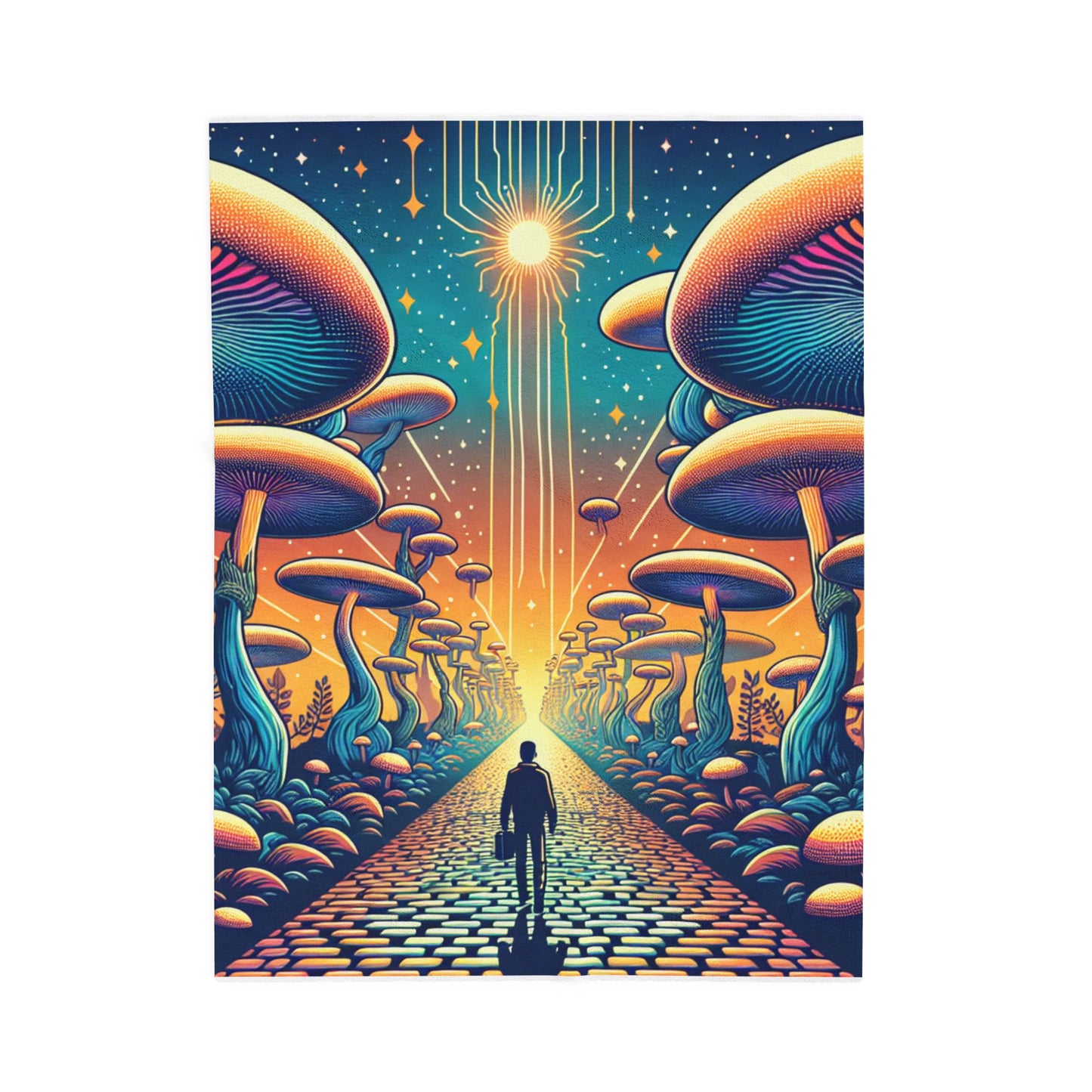 Path of Enchantment - Plush Blanket