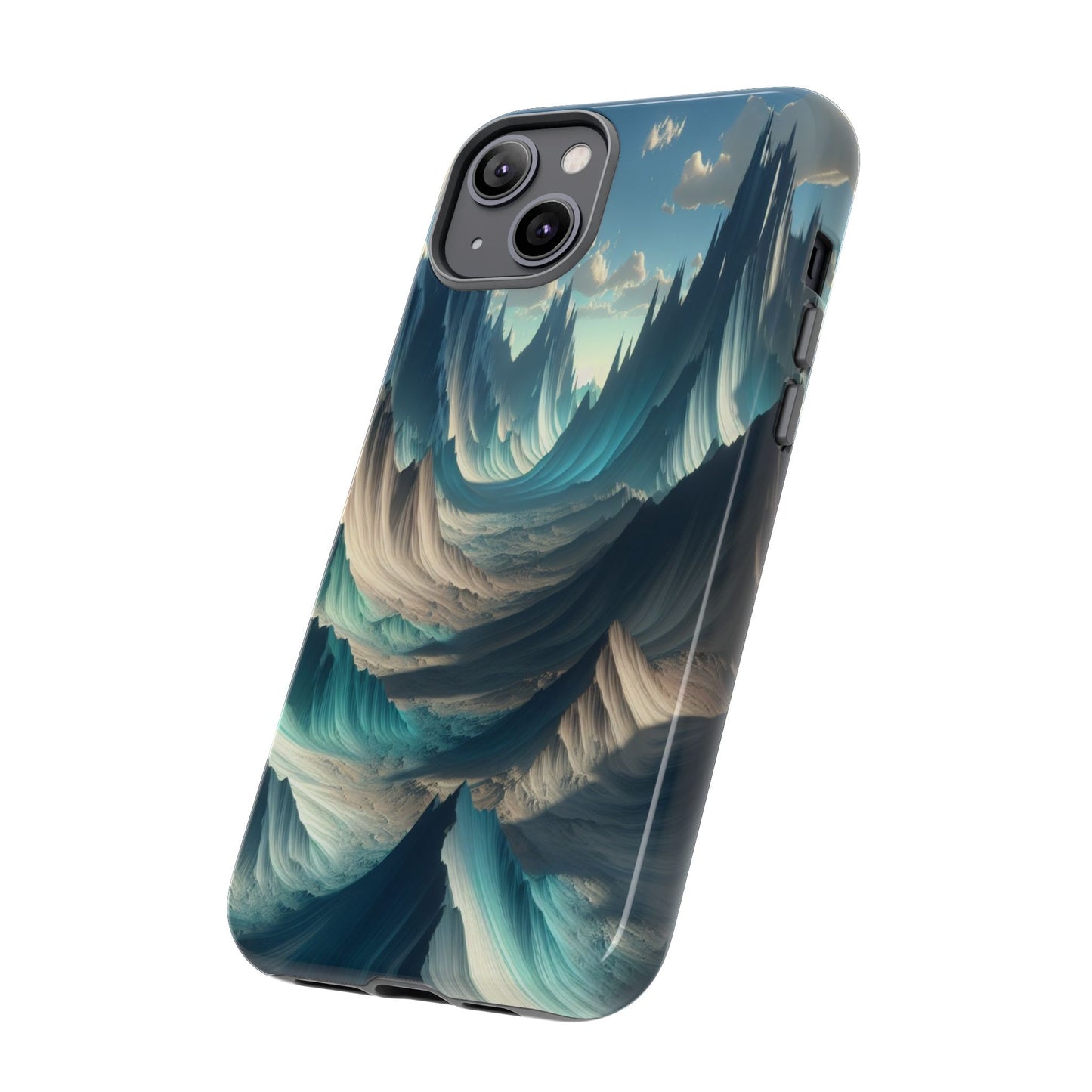 Whispering Peaks of Imagination - Phone Case