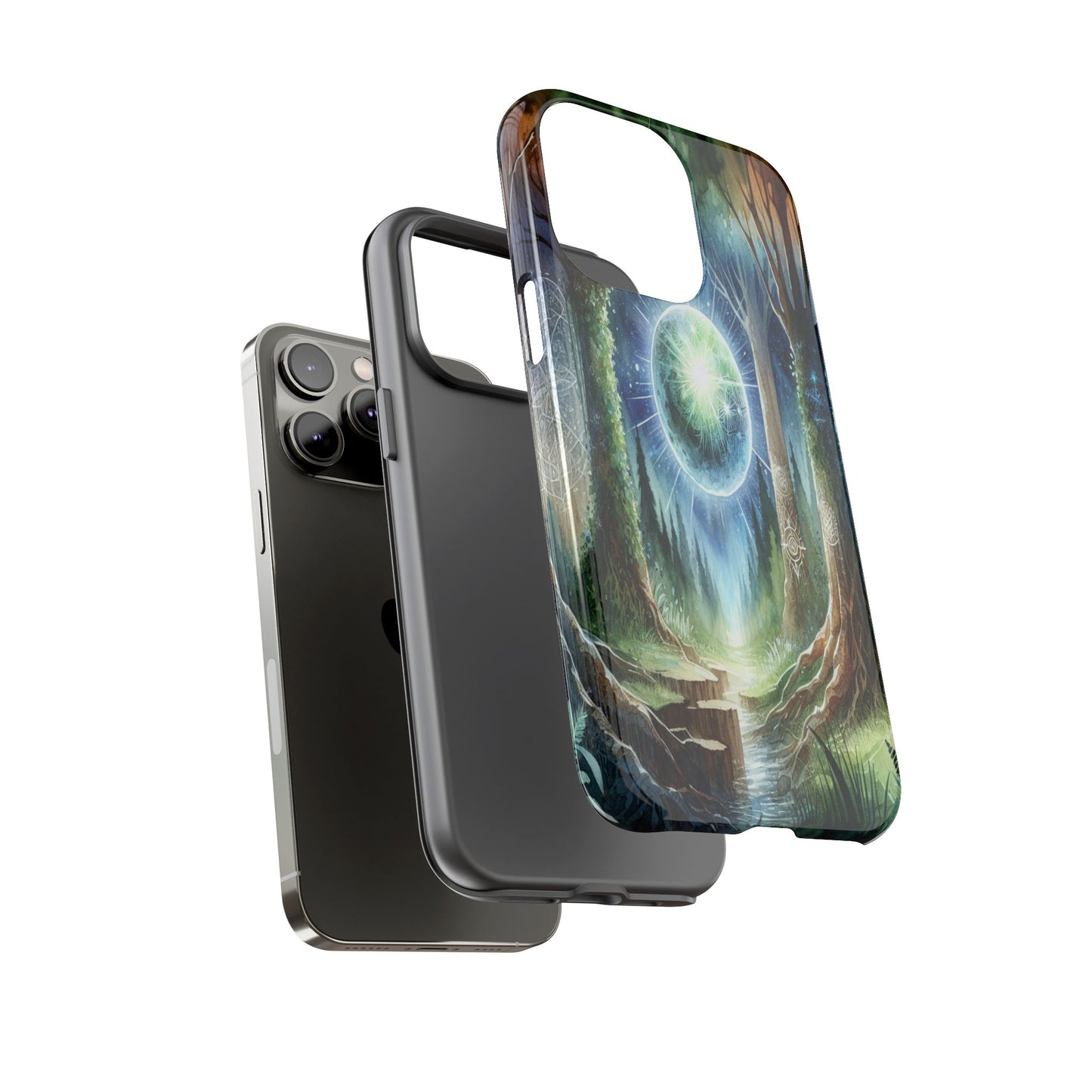 Celestial Forest Vista - Phone Case