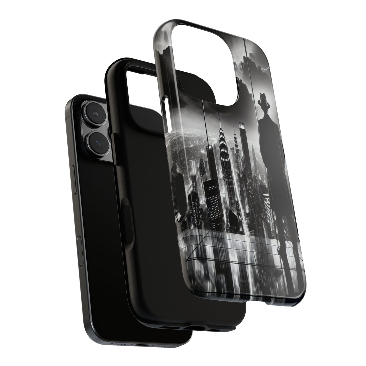 City from the Shadows - Phone Case