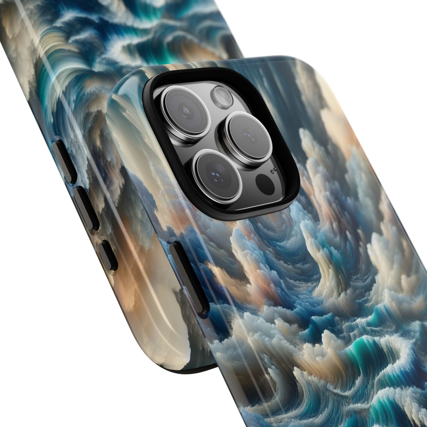 Waves of Clouded Light - Phone Case