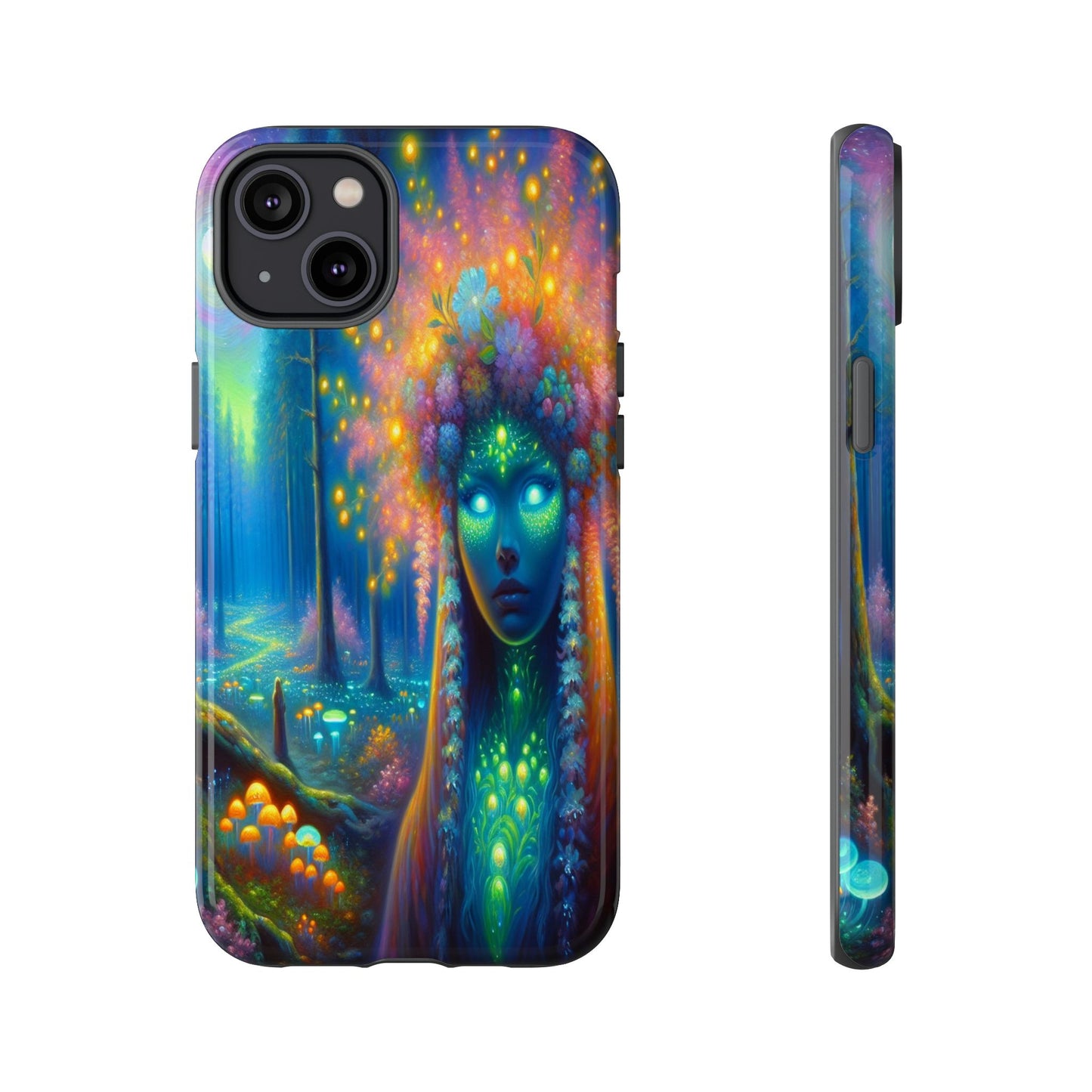 Forest of Mystical Lights - Phone Case